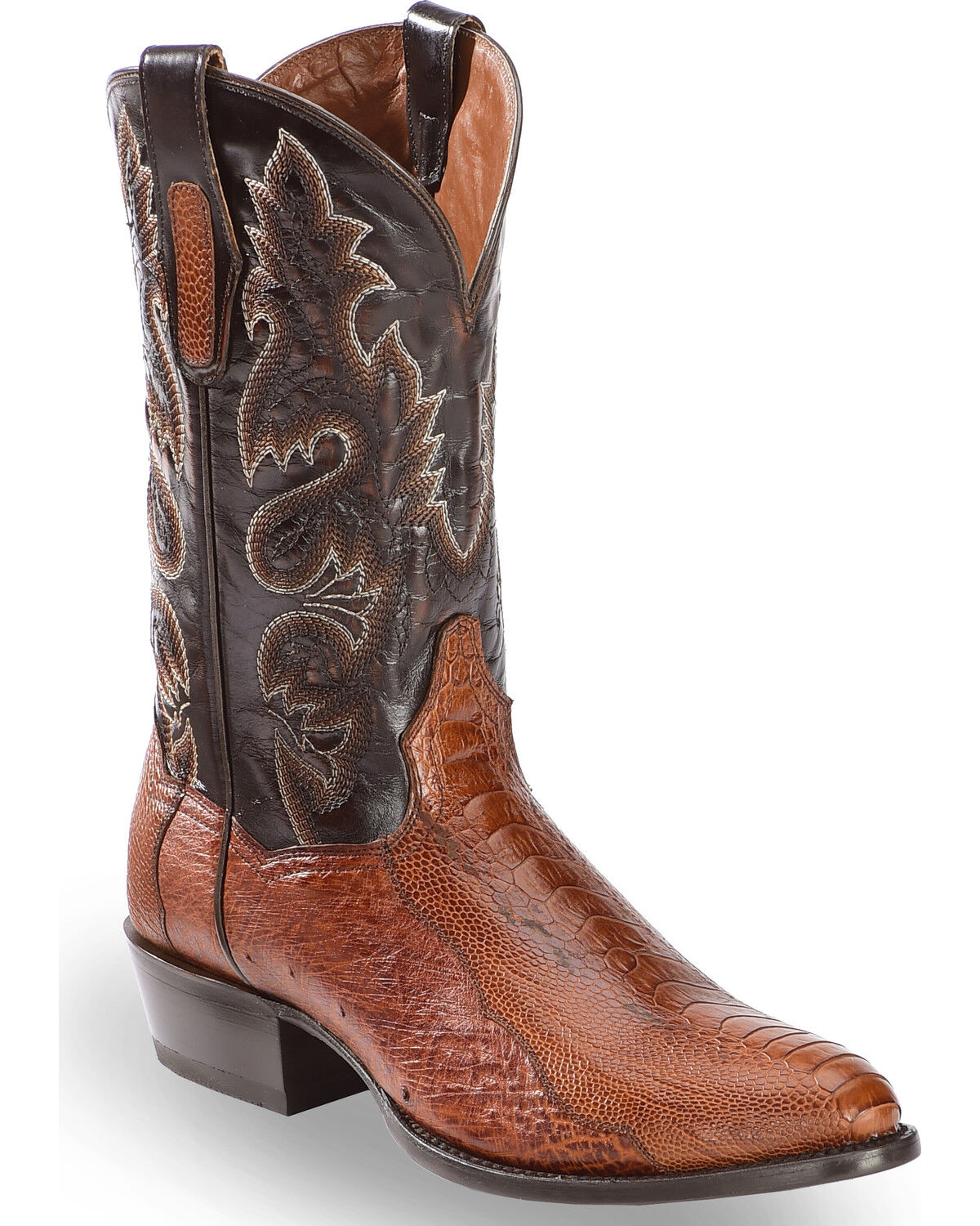 Men's Smooth Quill Ostrich Boots - Sheplers