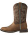 Ariat Women's Delilah Western Performance Boots - Round Toe, Brown, hi-res