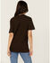 Image #4 - Bohemian Cowgirl Women's Bourbon Cowboy Short Sleeve Graphic Tee, Chocolate, hi-res