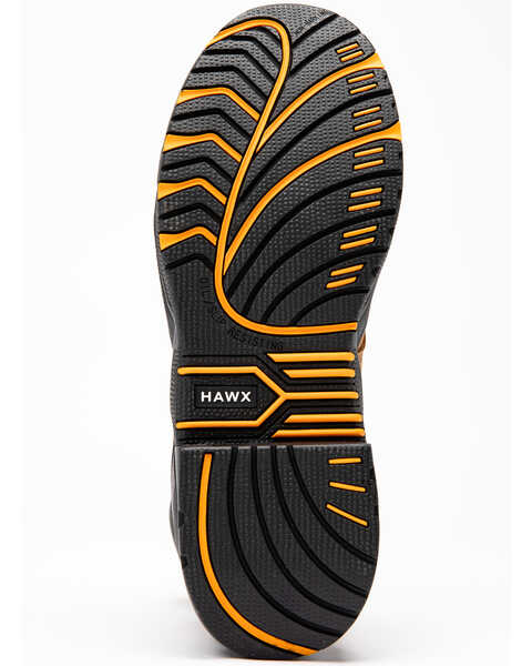 Image #7 - Hawx Men's 6" Enforcer Work Boots - Composite Toe, Brown, hi-res