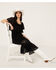 Image #1 - Beyond The Radar Women's Short Sleeve Midi Dress, , hi-res