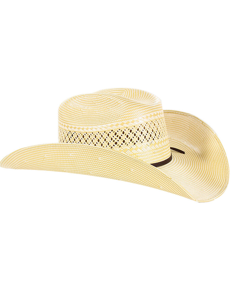 Cody James Men's 50X Straw Cowboy Hat, Natural, hi-res