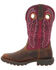 Image #3 - Rocky Women's Legacy 32 Western Boots - Broad Square Toe, Brown/pink, hi-res