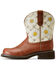 Image #2 - Ariat Women's Fatbaby Heritage Farrah Western Boot - Round Toe, Brown, hi-res