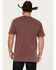 Image #4 - Moonshine Spirit Men's El Borracho Short Sleeve T-Shirt, Light Red, hi-res