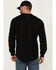 Image #4 - Hawx Men's Logo Long Sleeve Knit Work T-Shirt - Big , Black, hi-res