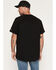 Image #4 - Carhartt Men's Force&reg; Relaxed Midweight Logo Pocket Short Sleeve Work T-Shirt, Black, hi-res