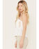 Image #2 - Patrons of Peace Women's Anna Floral Embroidered Cami Top, White, hi-res