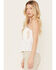 Image #2 - Patrons of Peace Women's Anna Floral Embroidered Cami Top , White, hi-res