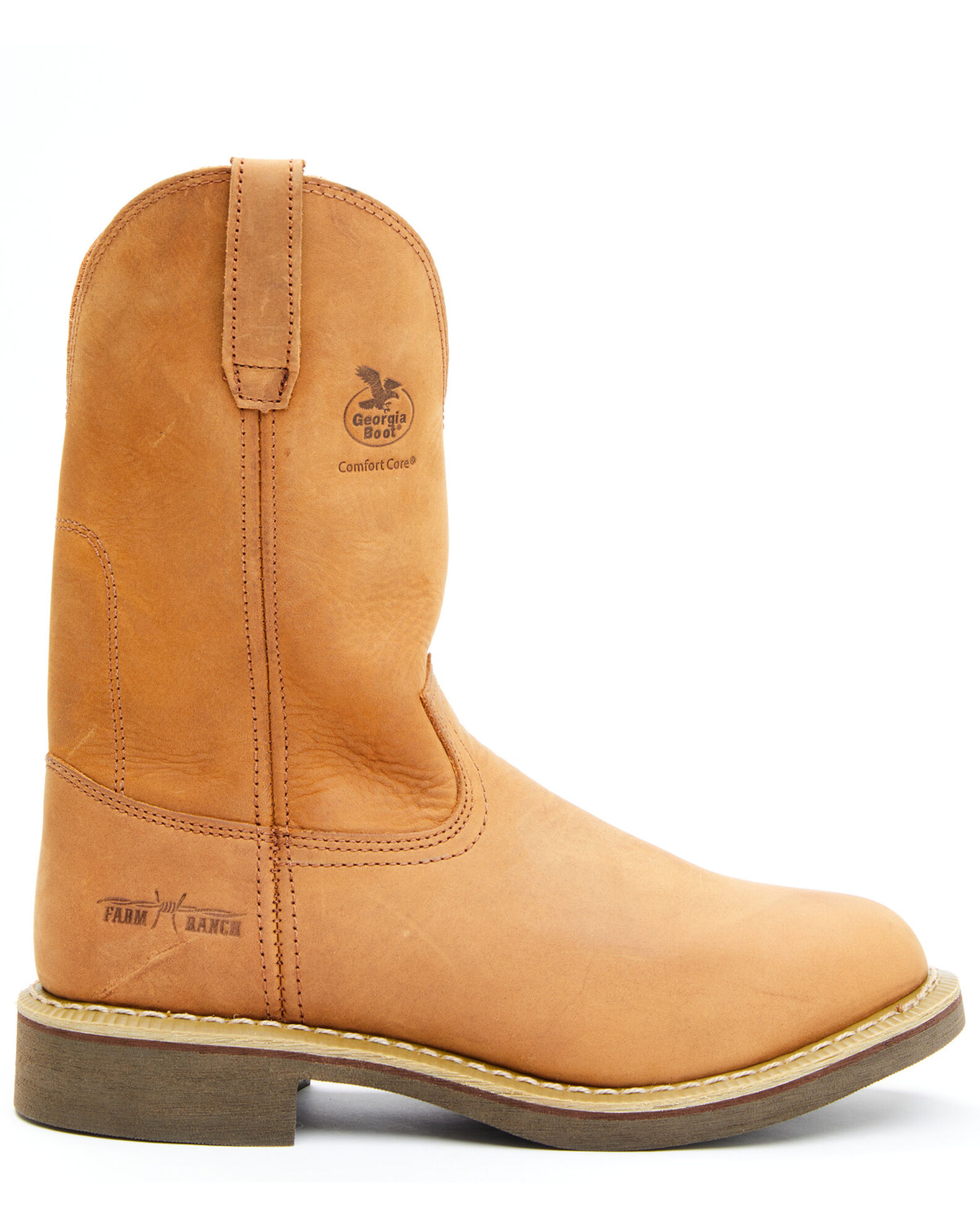 Georgia Boot Men s Wellington Work Boots Round Toe Sheplers