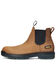 Ariat Men's Turbo Chelsea Waterproof Work Boots - Soft Toe, Brown, hi-res