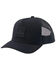 Image #1 - Brixton Men's Alpha Block Netplus Logo Ball Cap, Black, hi-res