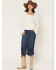 Image #1 - Wrangler Women's Dark Wash Modern Denim Pencil Skirt, Dark Wash, hi-res