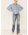Levis Women's Kinsley Denim Utility Shirt, Light Blue, hi-res