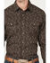 Image #3 - Wrangler Retro Men's Premium Paisley Print Long Sleeve Snap Western Shirt, Brown, hi-res