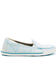 Image #2 - Wrangler Footwear Retro Women's Casual Shoes - Moc Toe, Blue, hi-res