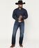 Image #1 - Wrangler 20X Men's 42MWX Chandler Medium Wash Vintage Bootcut Stretch Denim Jeans, Medium Wash, hi-res