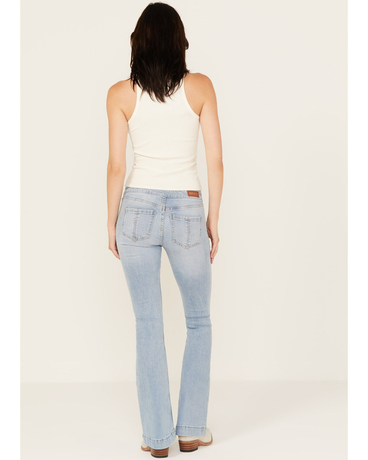 Image #3 - Shyanne Women's Desert Lily Light Wash Low Rise Bootcut Jeans, Light Wash, hi-res