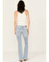 Image #3 - Shyanne Women's Desert Lily Light Wash Low Rise Bootcut Jeans, Light Wash, hi-res