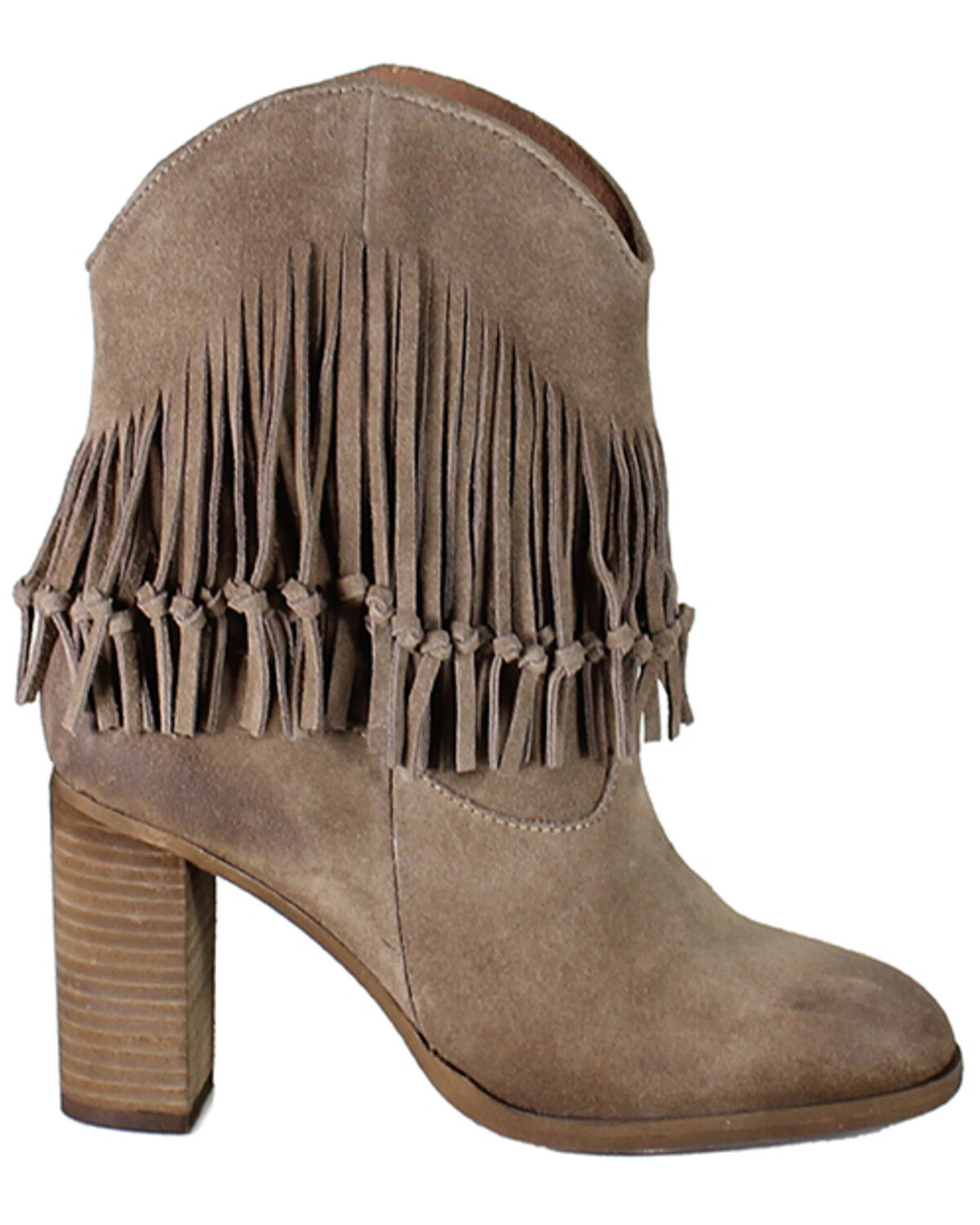 Image #2 - Diba True Women's True Sky Western Booties - Round Toe, Taupe, hi-res
