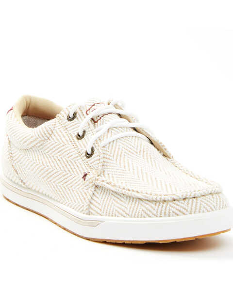 Twisted X Women's Kicks Western Casual Shoes - Moc Toe, White, hi-res