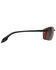 Image #4 - Bex Jaxyn X Sunglasses, Black/brown, hi-res