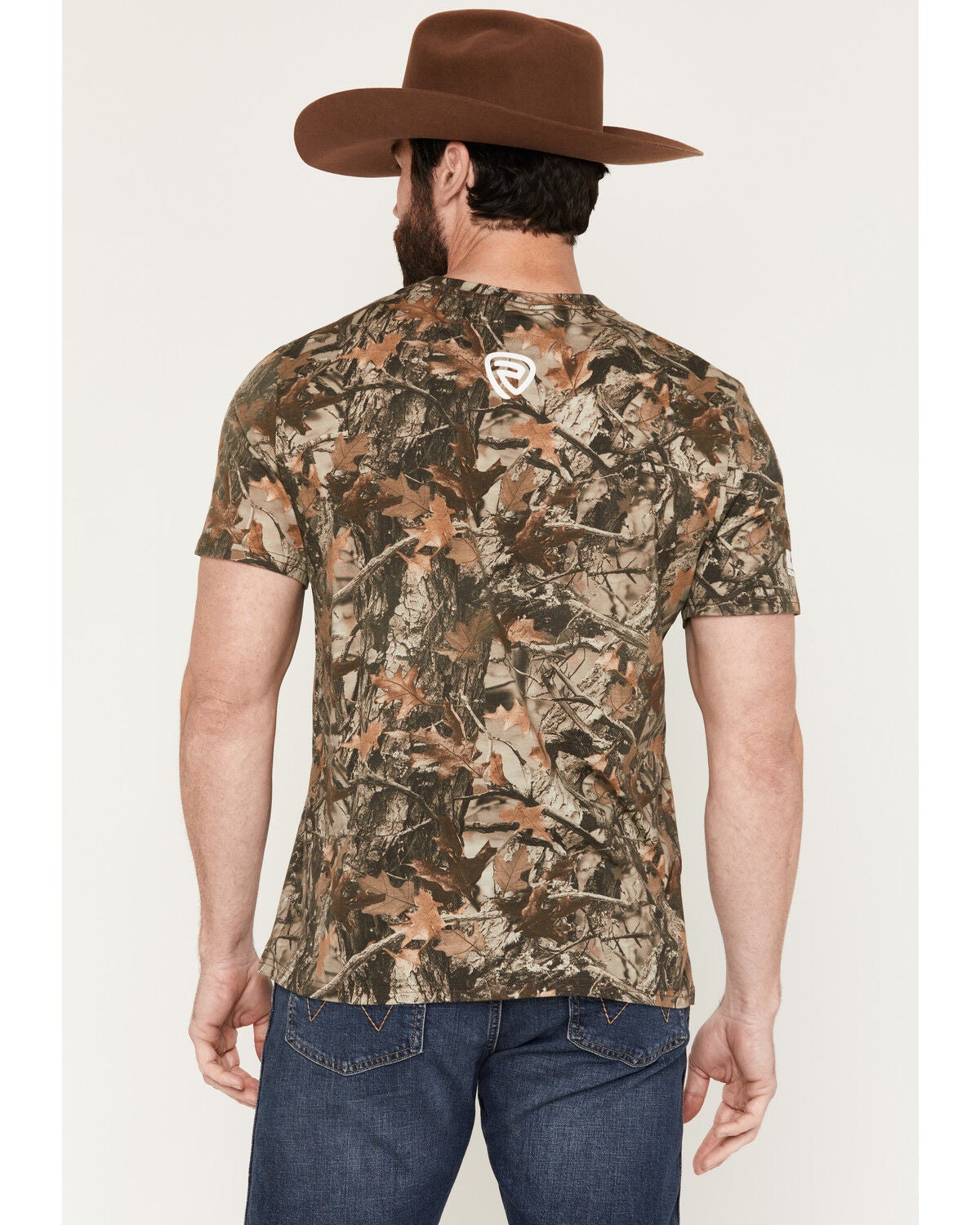 Image #4 - Rock & Roll Denim X Koe Wetzel Men's Camo Print Short Sleeve Graphic T-Shirt, Camouflage, hi-res