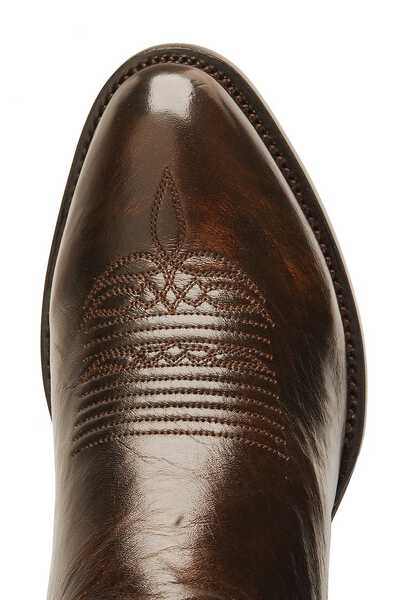 Image #6 - Lucchese Handmade Lonestar Calf Cowboy Boots - Medium Toe, , hi-res