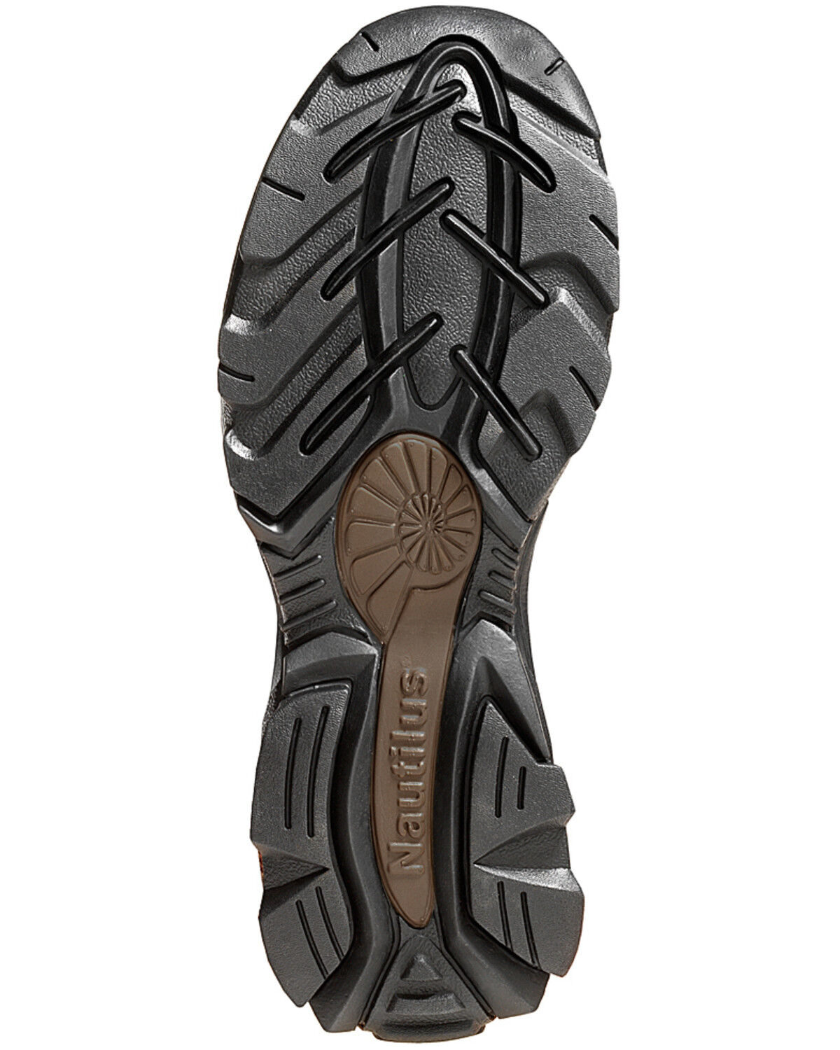 Image #2 - Nautilus Men's Ergo SD Work Shoes - Composite Toe, Brown, hi-res