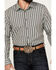 Image #3 - Gibson Trading Co Men's Stadium Plaid Print Long Sleeve Button-Down Shirt, Brown, hi-res