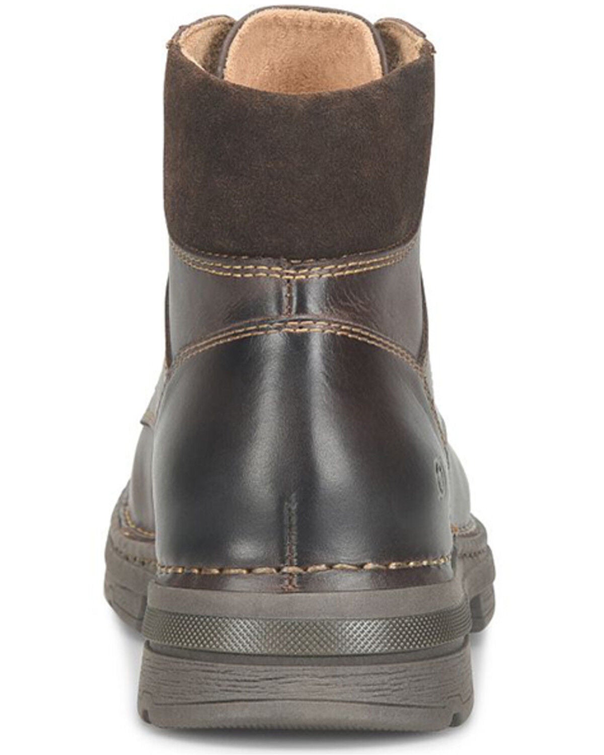 Image #5 - Born Men's Erik Casual Boots - Round Toe, Dark Brown, hi-res