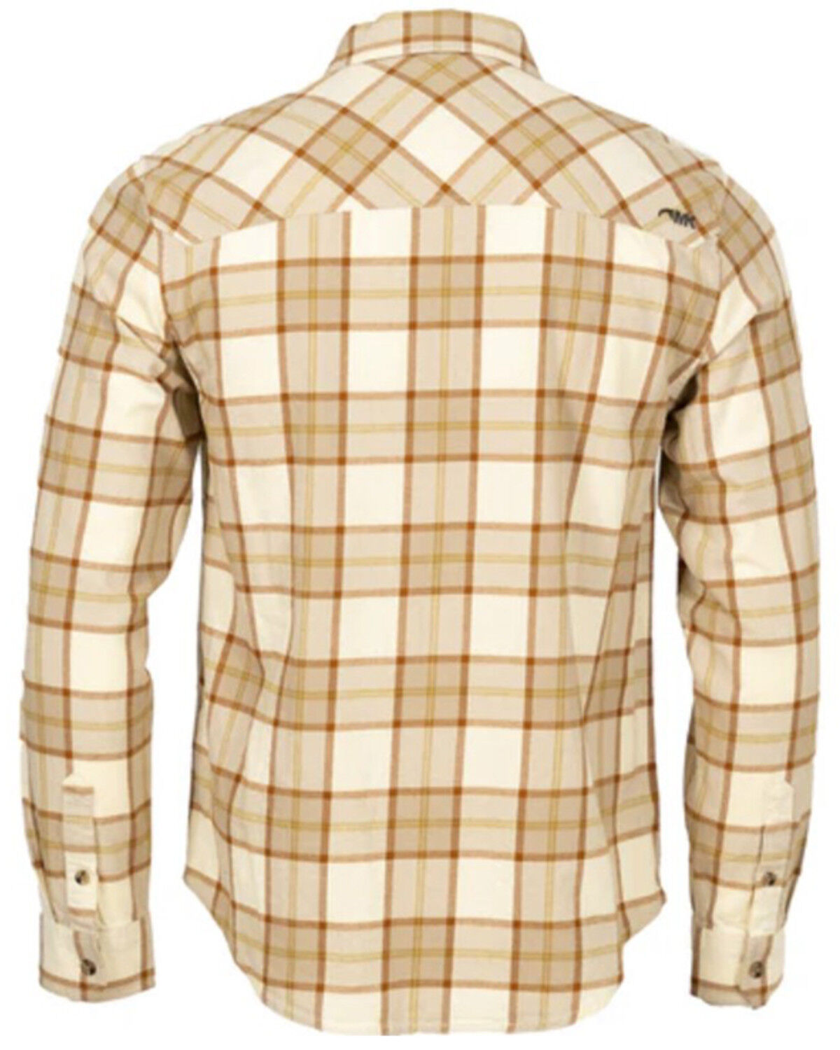 Image #2 - Mountain Khakis Men's Homestead Long Sleeve Flannel Shirt, Cream, hi-res