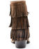 Image #5 - Wrangler Footwear Women's Maverick Fashion Booties - Round Toe, Dark Brown, hi-res