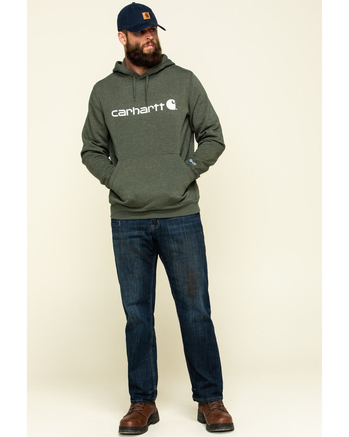 carhartt moss hoodie