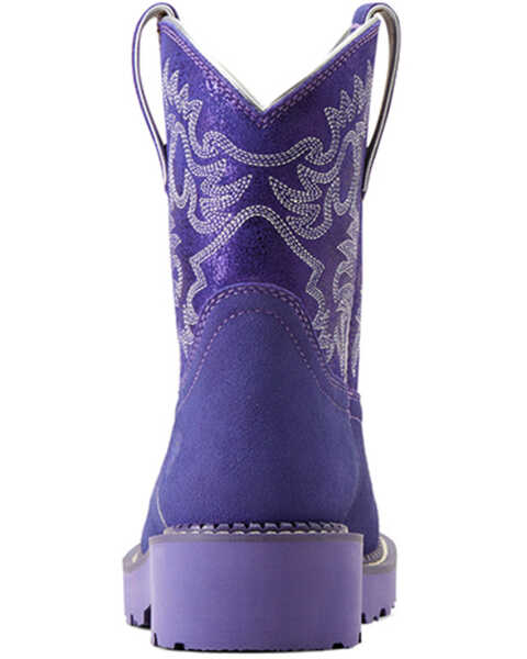 Image #3 - Ariat Women's Fatbaby Western Boots - Round Toe   , Purple, hi-res