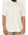 Image #3 - Carhartt Men's Plaid Print Loose Fit Midweight Short Sleeve Button-Down Work Shirt, White, hi-res