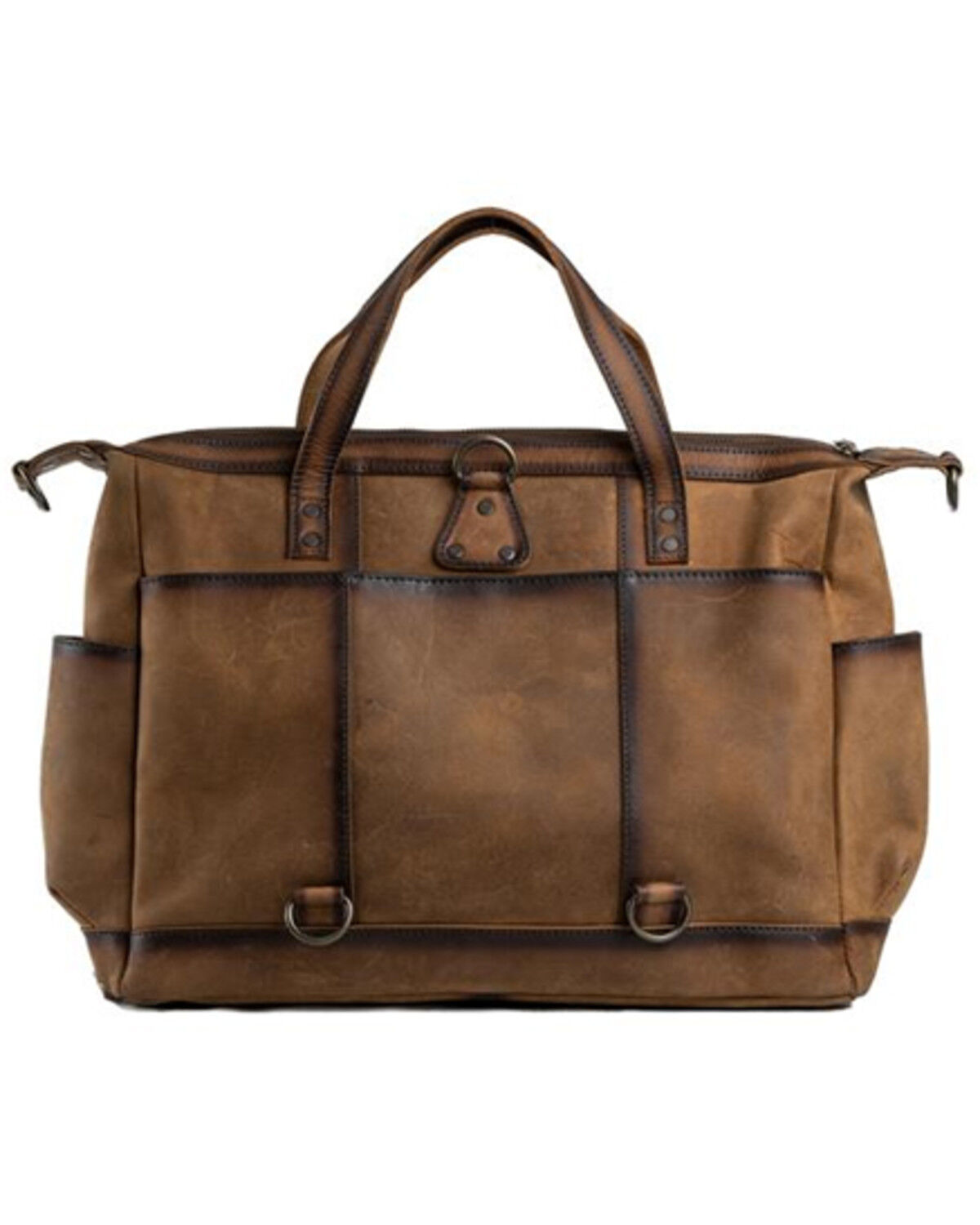 Image #2 - STS Ranchwear By Carroll Women's Cowhide Collection Diaper Bag, Brown, hi-res
