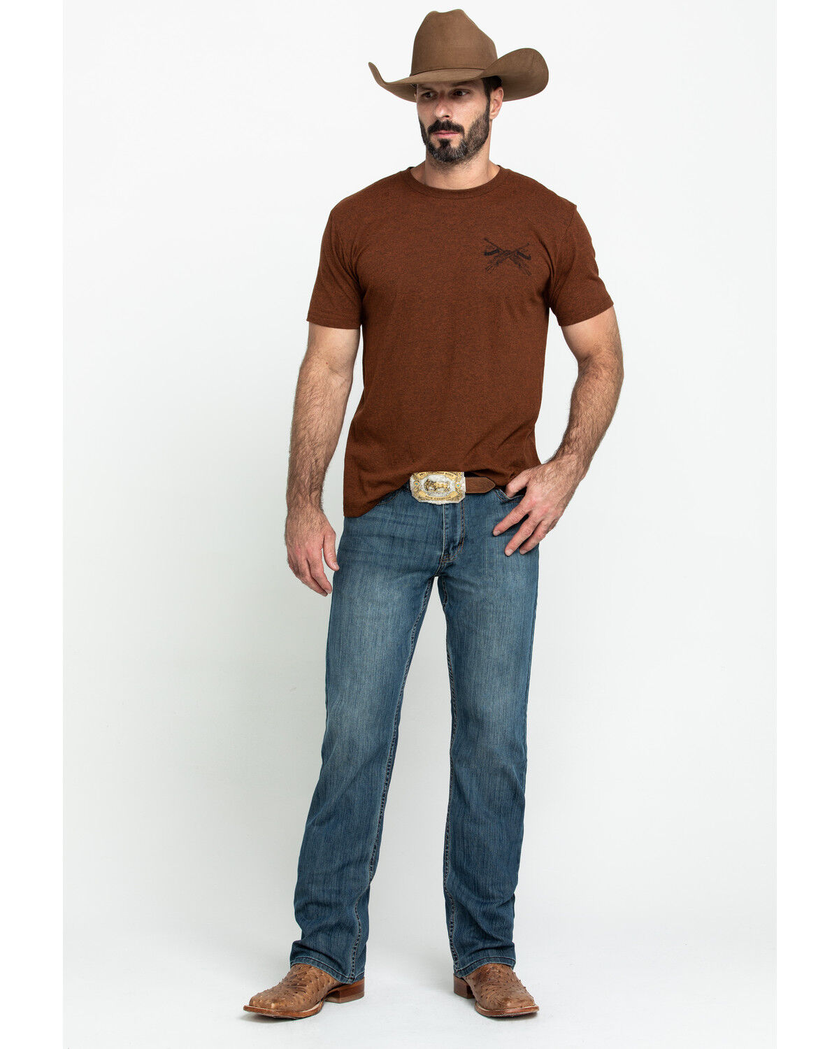 men's slim bootcut jeans