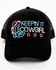 Image #1 - Idyllwind Women's Keepin' It Cowgirl Neon Baseball Cap, Black, hi-res