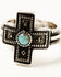 Image #2 - Shyanne Women's Southwestern Antique Cross Ring Set , Silver, hi-res
