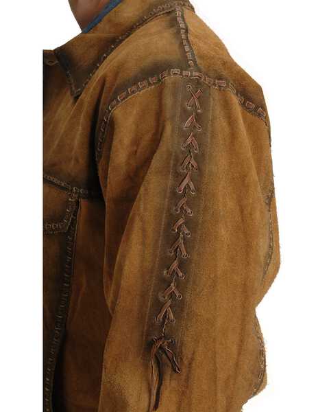 Image #2 - Kobler Rusty Suede Leather Jacket, Acorn, hi-res