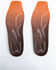 Image #1 - Cody James Men's Xero Gravity Xyclone Insole, Orange, hi-res