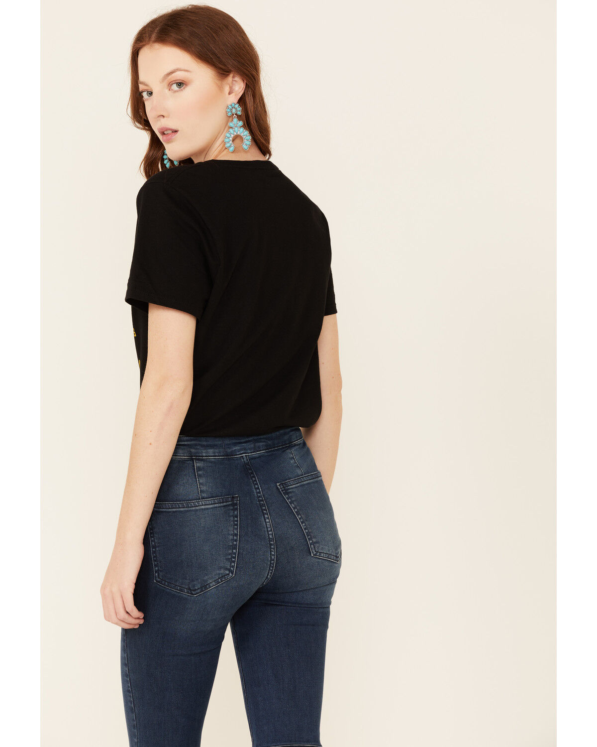 Image #4 - Paramount Network’s Yellowstone Women's Dutton Ranch Graphic Short Sleeve Tee, Black, hi-res