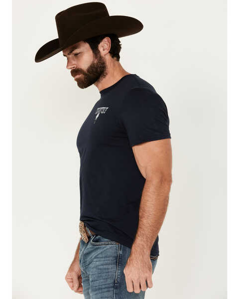 Image #4 - Cowboy Hardware Men's Country Cowboy Short Sleeve T-Shirt, Navy, hi-res