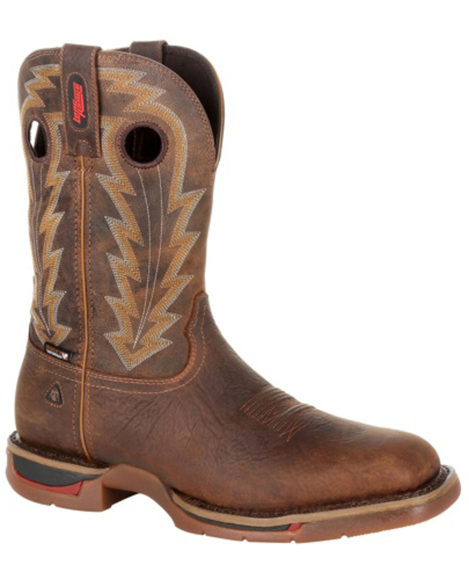 Rocky Men s Long Range Waterproof Western Boots Square Toe Sheplers