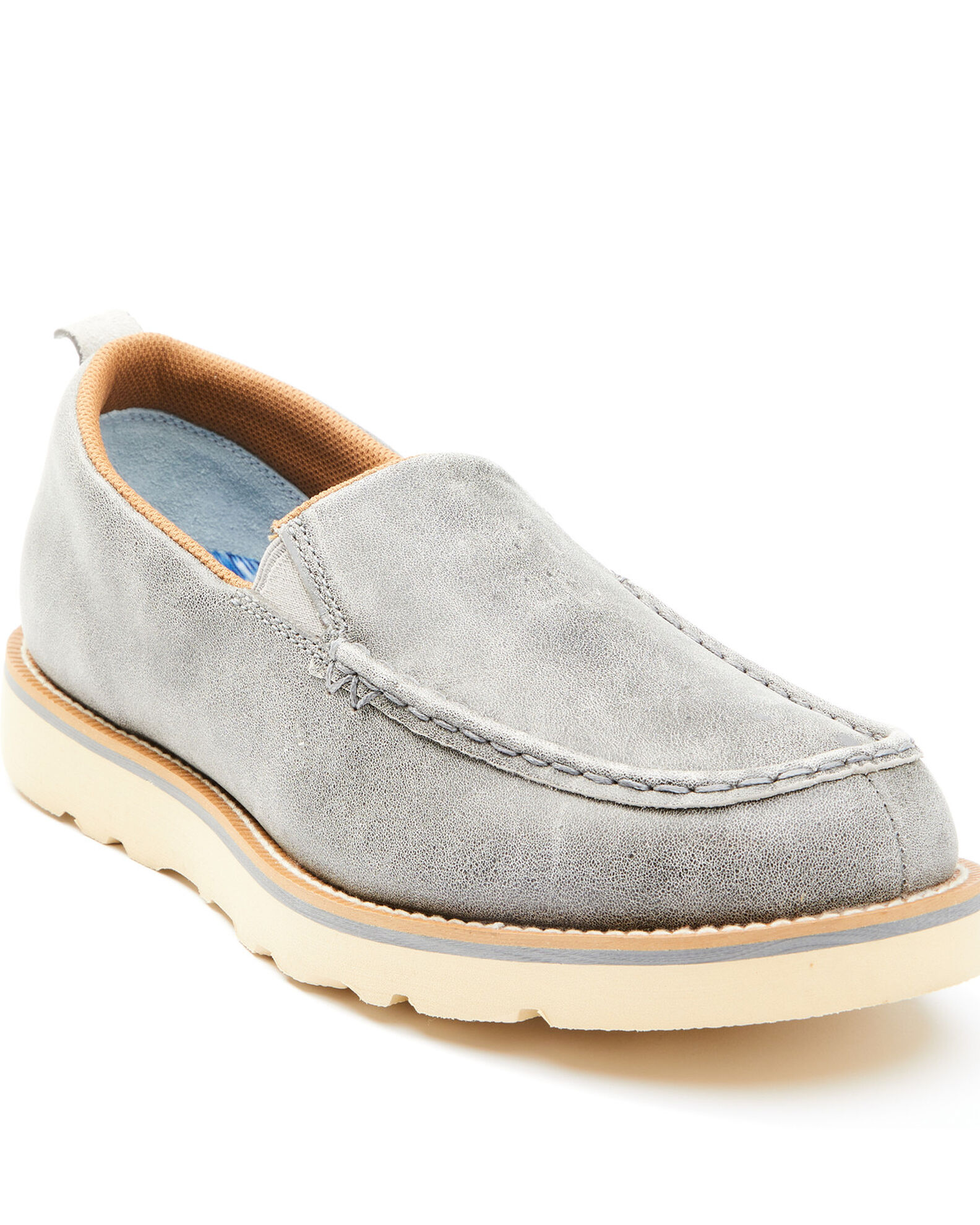 Wrangler Footwear Men s Casual Wedge Shoes Moc Toe Sheplers