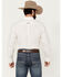 Image #4 - Ariat Men's Thor Dot Print Fitted Long Sleeve Button-Down Western Shirt , White, hi-res