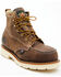 Image #1 - Thorogood Men's American Heritage Classics 6" Made In The USA Work Boots - Steel Toe, Brown, hi-res