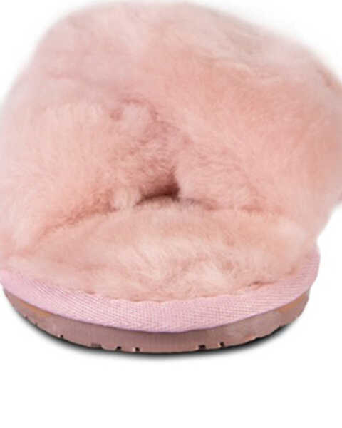 Image #3 - Cloud Nine Women's Emma Sheepskin Slippers , Pink, hi-res