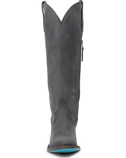 Image #4 - Lane Women's Plain Jane Tall Western Boots - Medium Toe , Black, hi-res